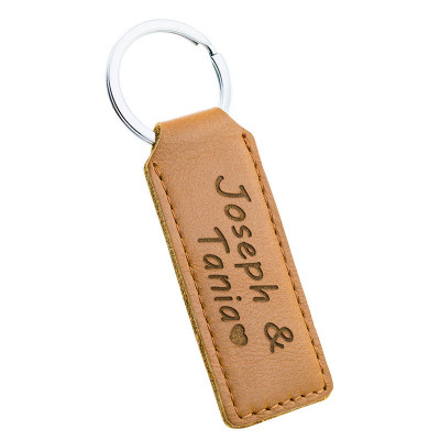 Personalizovaná Klíčenka z Pravé Kůže