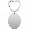Personalizovaný Oválný Přívěsek na Klíče s Vyrytou Fotografií