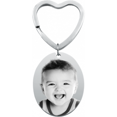 Personalizovaný Oválný Přívěsek na Klíče s...