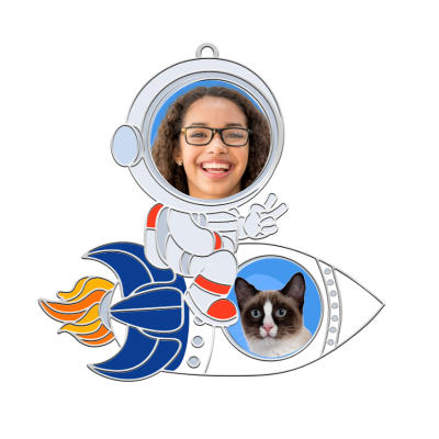 Astronautický Přívěsek na Klíče s...